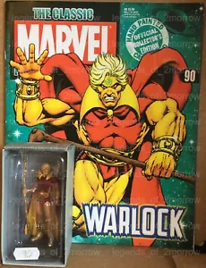 EAGLEMOSS CLASSIC MARVEL FIGURINE COLLECTION - ISSUE #90 WARLOCK - USED - Picture 1 of 1