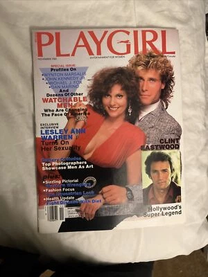Playgirl Magazine November 1985 Mario Tornabene - Real Life Cowboy -  524 - Image 1 of 3