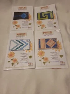 Crafts Lot Of 4 Kits Piece By Number Snack Mats - Picture 1 of 6