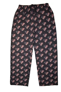 Superman Mens American Flag Graphic Sleep Lounge Pajama Pants New S - Picture 1 of 5