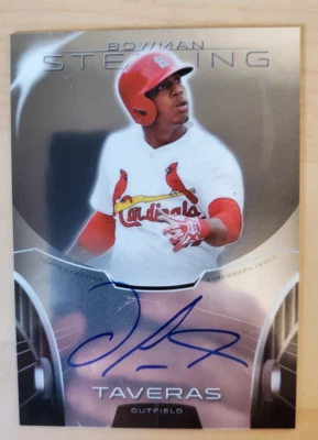 2013 Bowman Sterling Oscar Taveras Auto #BSAP-OT St. Louis Cardinals - Image 1 of 2
