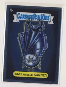 2022 Topps Chrome Garbage Pail Kids Series 5 #213b Unbreakable Barney BX9 - Bild 1 von 2