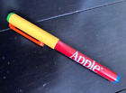Apple computer Old Logo Rainbow color Twisted Ballpoint Pen(No Box) Vintage Rare