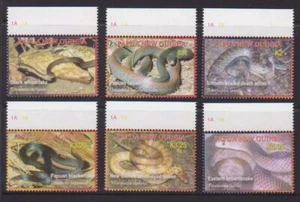 PAPUA NEW GUINEA 2006 SNAKES OF PAPUA NEW GUINEA SELVEDGE SET MNH - Picture 1 of 1