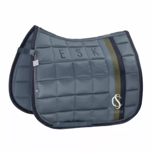 Eskadron Big Square Mattgloss Schabracke steel blue Classic Sports 25 F/S - Bild 1 von 2