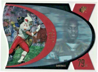 1997 SPx DIE-CUT HOLO #22 SIMEON RICE ARIZONA CARDINALS DE NFL UPPER DECK - Image 1 of 2