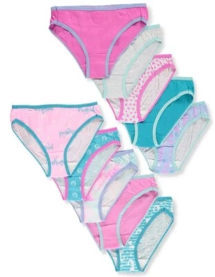 Chili Peppers Girls' 10-Pack Bikini Panties size 10 - Image 1 of 3