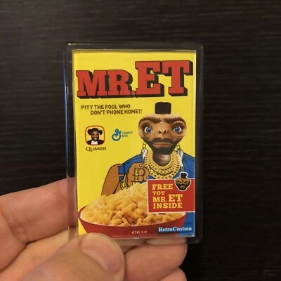 Mr.ET 谷物磁铁! 手工制作冰箱 2.75x1.75 英寸 — 第 1/3 张图片