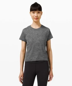 Lululemon Women's Size 4 Train to Be Short Sleeve *Camo Dot Camo Rhino Vent Mesh - Picture 1 of 4
