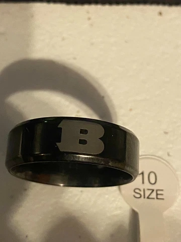 Cincinnati Bengals titanium ring size 10 Cover