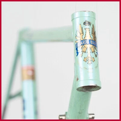BIANCHI STEEL FRAME 90s VINTAGE ROAD COLUMBUS TSX OLD ROAD RACING BIKE BICYCLE - Image 1 of 4