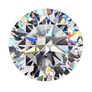 Certified Flawless Round Lab Grown Loose Diamonds Ideal Cut IGI Certification - Picture 1 of 6
