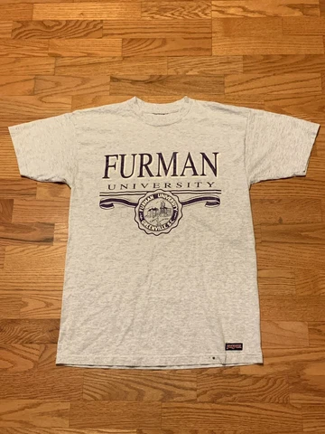 VTG Jansport NCAA Furman Paladins Est T Shirt Greenville SC Rare Adult Medium Cover
