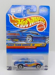 5314 HOT WHEELS CARD US / RACE TEAM SERIES IV 1997 / '63 CORVETTE 1/64 - Picture 1 of 1