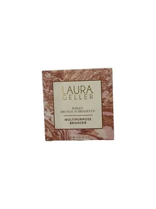 Laura Geller Baked Bronze N Brighten Bronzer *Fair Multipurpose New In Box .32oz - Picture 1 of 3