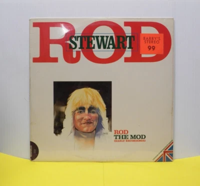 Sealed 12" LP Rod Stewart Rod The Mod (Early Recordings) 1981 Accord SN 7142 - Image 1 of 4