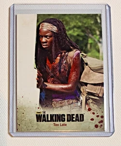 Tarjeta Base AMC The Walking Dead Temporada 3 Michonne Danai Gurira - Demasiado Tarde #34 - Imagen 1 de 2