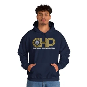 New California Highway PATROL CHP CHiPs Police Department Hoodie - Picture 1 of 6