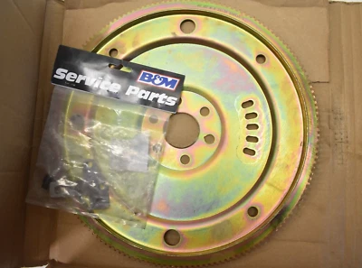 Placa flexible B&M C4 chapada en zinc dorado compatible con Ford bloque pequeño 1982-95 Foto 1 de 4