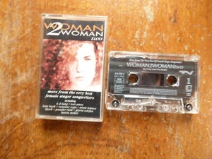 1994 AUDIO CASSETTE- WOMAN -2- WOMAN VOL. 2 - VARIOUS FEMALE ARTISTS - Picture 1 of 3