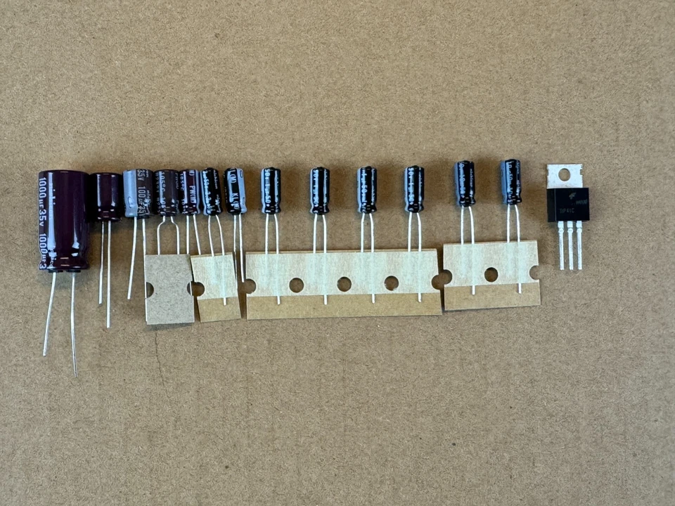 Sanyo TP-825D комплект для скоростного ремонта конденсаторы комплект крышек проигрывателя - Изображение 1 из 1