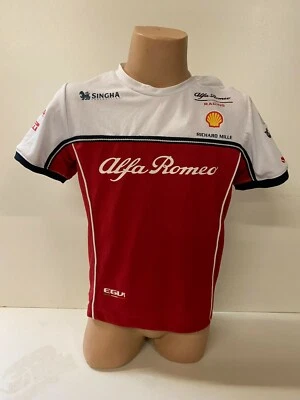 Camiseta infantil Alfa Romeo Racing F1, Fórmula 1 2019 Kids Tee, (10 años) Foto 1 de 4