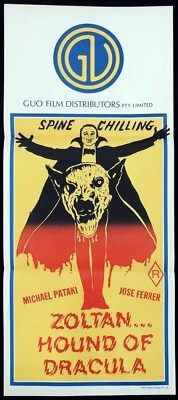 ZOLTAN HOUND OF DRACULA aka DRACULA’S DOG Original 80sr Daybill Movie Poster - image 1 of 2