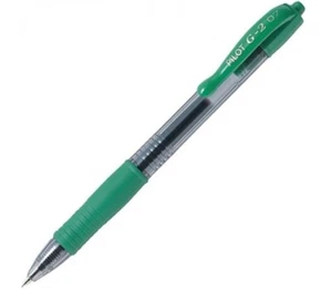 Pilot G2 Einziehbarer Gel Tintenroller 0,7 mm Tintenroller Grün - Bild 1 von 2