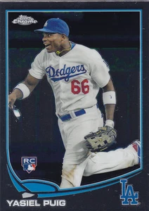 Topps 2013 cromo Jasiel Puig radiocontrol novato #138 - Imagen 1 de 1