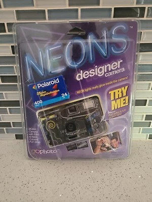 GoPhotos Neons Transparent Designer Camera 27mm Wide Angle Lens Pack NEW  - Image 1 of 4