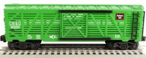 K-Line K-90009 Classic Stock Car Green CB&Q LN little run time if any - Picture 1 of 2