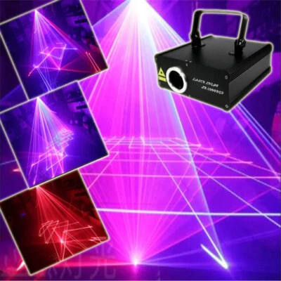 2W RBP laser light wedding party scan pattern KTV DJ disco DMX stage light Yc - Image 1 of 4