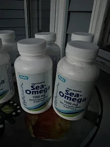 Rugby Sea-Omega 1000 mg Dietary Supplement - 50 Softgels x 3 bottles - Picture 1 of 2