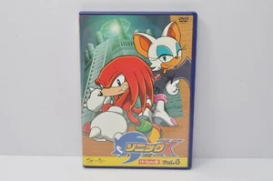 DVD Sonic X Vol. 4 versiones de alta especificación Sonic the Hedgehog SEGA 2003 japonés - Imagen 1 de 16