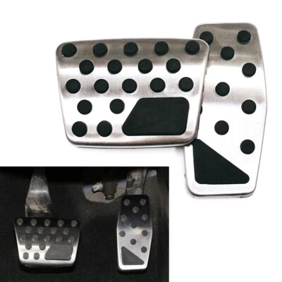 Steel Car Brake Gas Pedals Cover For Jeep Renegade Compass For Fiat 500X - Imagem 1 de 4