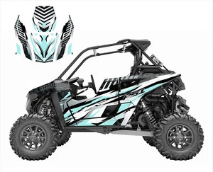 Polaris RS1 graphics decal kit 24 mil thick Racing Vinyl design V3001 - Picture 1 of 16