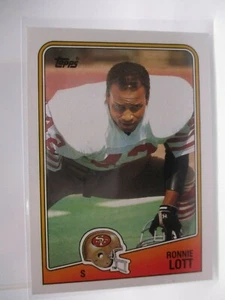 1988 Topps #51 Ronnie Lott NINERS - Bild 1 von 2