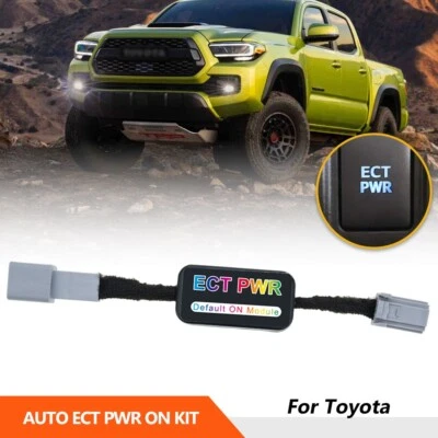 Para Toyota Tacoma 2016+ Auto ECT PWR Modo de encendido Kit predeterminado Siempre encendido Dispositivo Foto 1 de 4