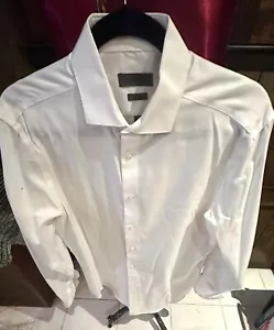Calvin Klein Designer White Dress Shirt 16 - Picture 1 of 5