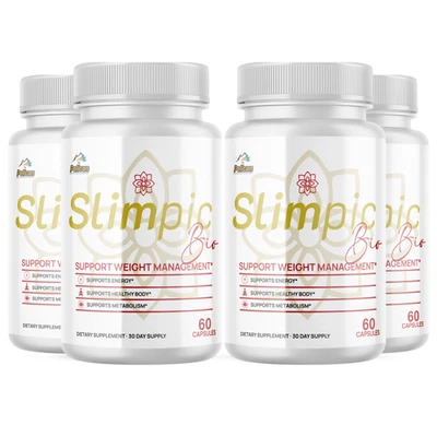 Slimpic Bio- Apoyo al Metabolismo, Suplemento para Control de Peso- 4 Botellas Foto 1 de 4