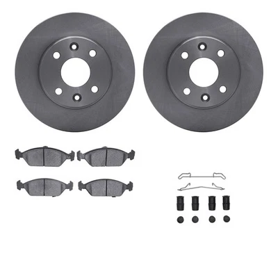 For Kia Sephia 94-00 R1 Concepts eLINE Series Front Brake Kit w Ceramic Pads - Image 1 of 4