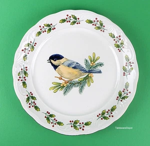 Gibson SONGBIRDS Chickadee, 10 1/4" Dinner Plate(s) MINT & NEAR MINT Condition! - Picture 1 of 2