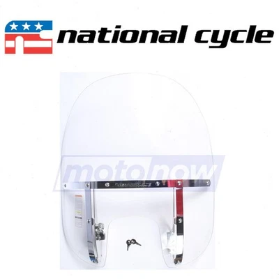 National Cycle Switchblade 2-Up Windshield for 2002-2007 Harley Davidson vf Foto 1 de 4
