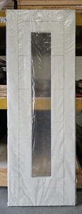 Primed Linear Glazed White Door 2'9" 1981 x 686 x 35mm - Picture 1 of 7