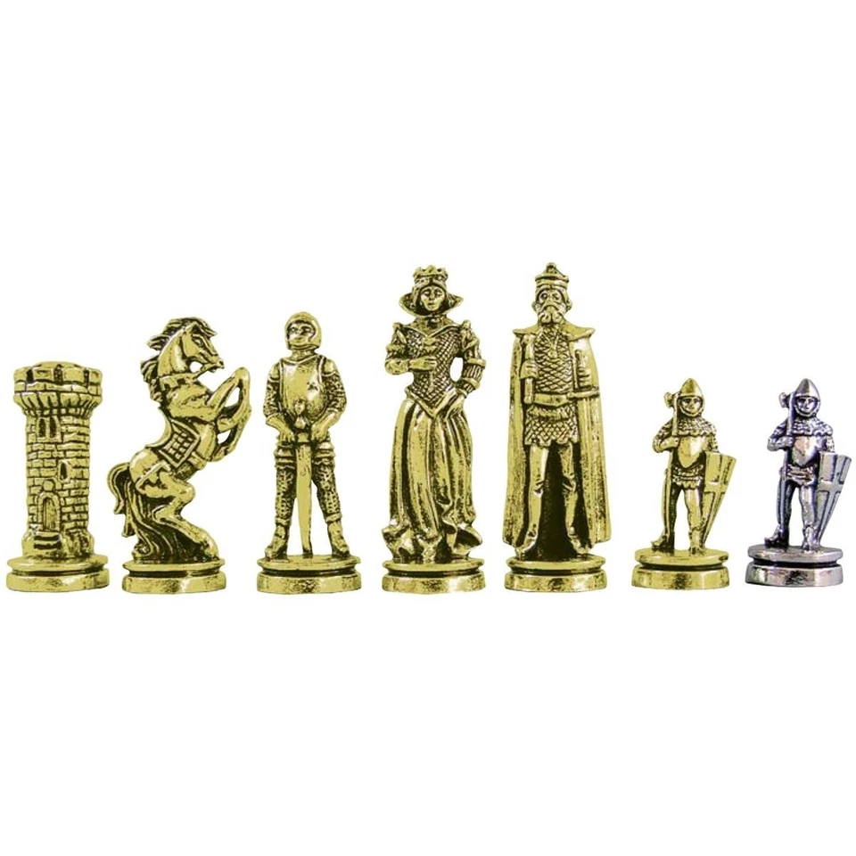 Chess Pieces for Adults Vintage British Royal - 100% Handmade 🎁 Christmas Gift - Image 1 of 4