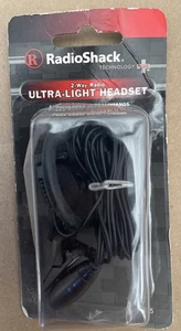 Radio Shack Ultra-Light Radio Headset For 2-Way Radios. 190-0315. Brand New! - Picture 1 of 2