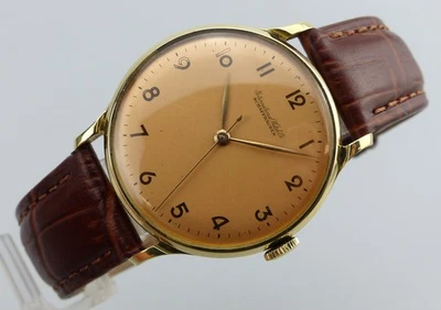IWC Vintage Manual Wind - 14 K Gold - Cal. 89 - Copper Dial - 1948 - Bild 1 von 4