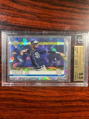 Fernando Tatis Jr. 2019 Topps Chrome Sapphire Edition Rookie BGS 9.5 Padres - Image 1 of 2