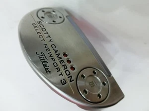 Scotty Cameron Select NEWPORT 3 Putter 34 inch with Head Cover Right Handed - Picture 1 of 12