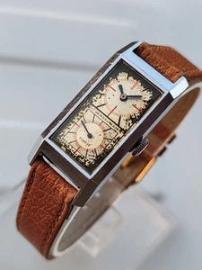 Universal Genève DUO DIAL 1930s Vintage - Rare - Picture 1 of 16